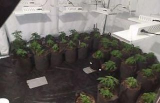 Evi uyuşturucu imalathanesine çevirmişler