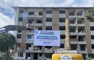 Eyüpsultan’da 7 blok ve 204 bağımsız birim yıkılıyor,...