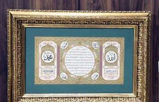 Eyüpsultan’da Hilye-i Şerif sergisi açıldı