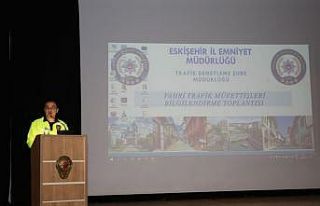 Fahri trafik müfettişlerine bilgilendirme toplantısı