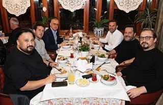 Galatasaray Futbol Takımı iftar yemeğinde bir araya...