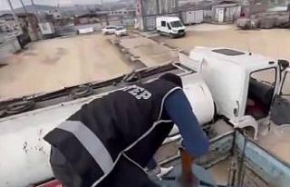 Gaziantep’te 4 bin 500 litre kaçak akaryakıt ele...