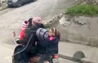 Gaziosmanpaşa’da motosiklet üstünde tehlikeli...