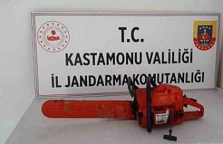 Girdiği evden motorlu testere çalan şahıs JASAT’tan...