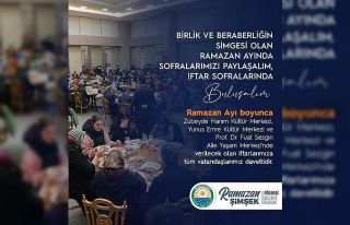 Gölbaşı Belediyesi iftar sofrası buluşmaları...