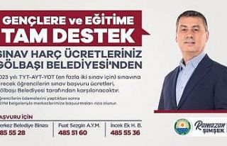 Gölbaşı Belediyesinden eğitime tam destek
