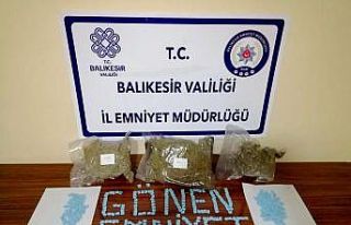 Gönen’de uyuşturucu operasyonunda 2 kişi tutuklandı