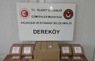 Gümrük muhafaza ekipleri 450 bin liralık uçucu...