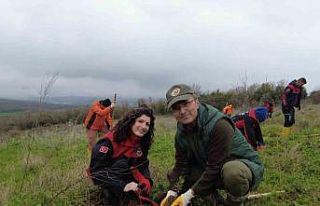 Gürak’tan anlamlı fidan dikimi