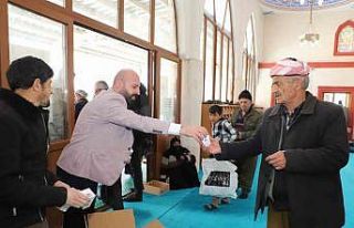 Hakkari’de depremzedeler için mevlit okutuldu