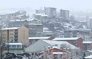Hakkari’de kar yağışı