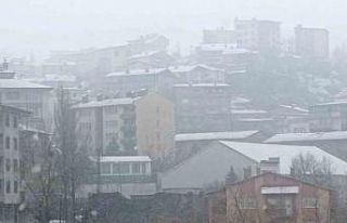 Hakkari’de karla karışık yağmur ve sis etkili...