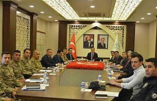 Hakkari’de seçim güvenliği toplantısı yapıldı