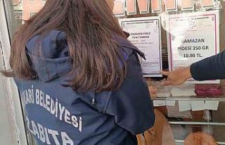 Hakkari’deki fırınlarda hijyen ve gramaj denetimi