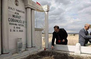 Halk Ozanı Çobanoğlu mezarı başında anıldı