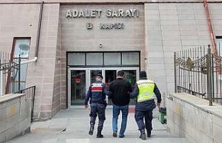 Hapis cezası bulunan firari şüpheli jandarma ekiplerince...