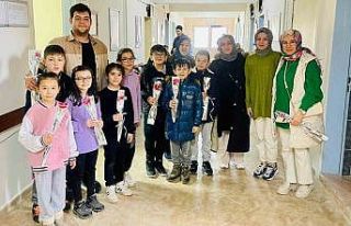 Hisarcık’ta minik öğrenciler doktorların Tıp...