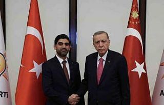 İl Başkanı Salt, Cumhurbaşkanı Erdoğan ile görüştü