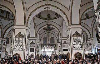 İlk teravih Ulu Cami’de