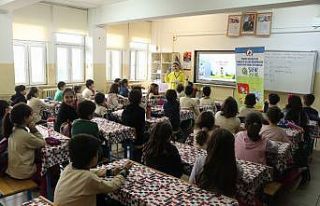 İsrafla mücadeleyi küçük yaşta öğreniyorlar
