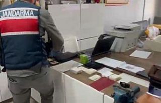 İstanbul’da Jandarma’dan sahte evrak operasyonu