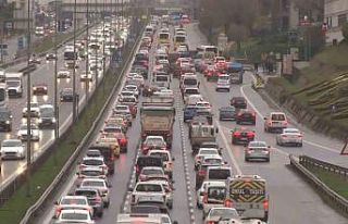 İstanbul’da trafik yoğunluğu yüzde 70’e ulaştı