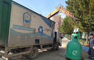 İzmit’te her ay 30 ton cam atık dönüştürülüyor