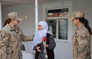 Jandarma asırlık çınarları unutmadı