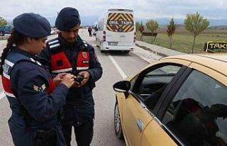 Jandarma ilçe, belde ve köy yollarında sıkı denetimde