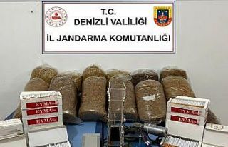 Jandarmadan kaçak tütün operasyonu
