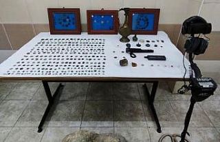 Jandarmadan sikke operasyonu: 573 adet ele geçirildi