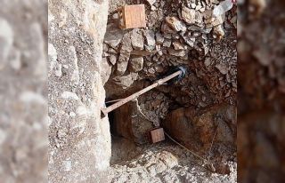 Kaçak kazı yapan şüpheli yakalandı