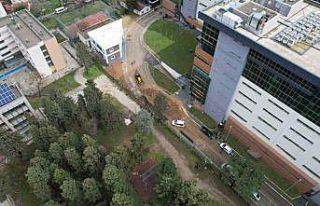 Kadıköy’de Marmara Üniversitesi yerleşkesinde...