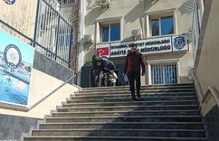 Kağıthane’de girdikleri evden televizyon çalan...