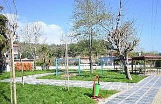 Kahraman Sarı Parkı yenilendi