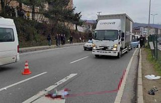 Kamyonetin çarptığı yaşlı adam ağır yaralandı