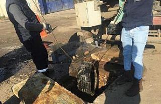 Kanalizasyondan çıkanlar şaşırttı