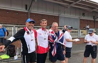 Karaciğer nakilli sporcudan anlamlı yarış