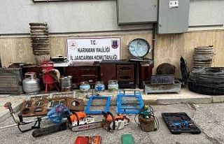 Karaman’da aile görüntüsü vererek hırsızlık...