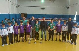 Karaman’da okullar arası küçükler masa tenisi...