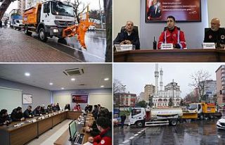 KARTAL BELEDİYESİ OLASI KAR YAĞIŞINA KARŞI TEYAKKUZA...