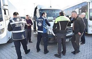 Kartepe’de öğrenci servisleri denetlendi