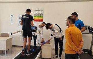 KBÜ Spor Bilimleri Performans Laboratuvarı’ndaki...