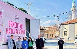 KETEM mobil sağlık tırı Edremit’te