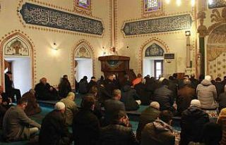 Kırklareli’nde depremzedeler için mevlit okutuldu