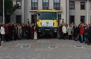 Kırklareli’nden deprem bölgesine uyku tulumu desteği
