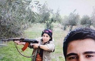 Kırmızı kategoride aranan teröristle fotoğrafı...