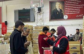 Kızılay Kadın Kolları, deprem sahasında
