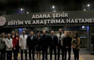 KKTC Cumhurbaşkanı Ersin Tatar, Adana Şehir Hastanesi’nde...