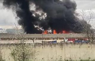 Kocaeli’de temizlik ürünlerinin üretildiği fabrika...